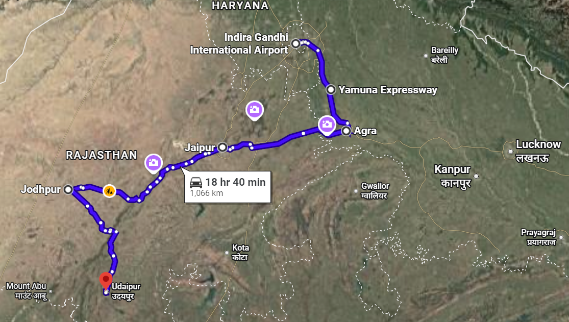 Tour Map